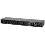Cyberpower Toitejaotusseade PDU41005, 16A, 8xC13, 1U, AC 100-240 V, 3.05 m, Ethernet, LCD ekraan