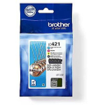 Brother Tindi kassett LC421VALDR, 4 tk, 200 lehte, must, ts&uuml;aan, magenta, kollane