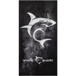 White Shark R&auml;tik SAWFISH, 80x160cm, 100% taaskasutatud pol&uuml;ester, must/valge