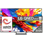 Lg teler 65QNED93A6A, 165.1 cm, 4K Ultra HD, Wi-Fi, Bluetooth, 4 HDMI, 2 USB, 40 W, Mini LED