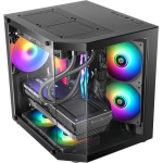 Tacens Mars Gaming MC-3TLITE Mini Tower korpus, TACMARS-MC3TLITE, 342mm, 276mm, 337mm, 3.5kg, 1xUSB 2.0, 1xUSB 3.2, 4 pesa, 2x2.5"