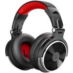 Oneodio Pro10 punased k&otilde;rvaklapid, 50 mm, 32 &Omega;, 20-20000 Hz, 1600 mW, 3.5/6.3 mm, mikrofon, Shareport