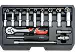 T&ouml;&ouml;riistakomplekt 1/4" (23 Tk) YT-14451 YATO
