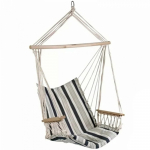 Ripp-kiiktool HIP, materjal: puuvill, v&auml;rvus: valge - sinine triibuline 12979