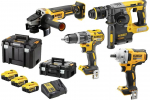 T&ouml;&ouml;riistakomplekt 18V (3x5,0Ah) DCK428P3T-QW DEWALT