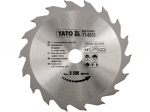 Tct saeketas puidule 160x20mm 18T TCT YT-6055 YATO