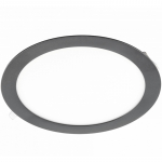 LED-laevalgusti ORIS PLUS, 19W, 4000K, 1520lm, IP20, 120&deg;, must; LD-ORW19W-NBP-10