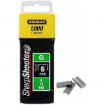 Klambrid G, 6mm, 1000 tk.; 1-TRA704T STANLEY