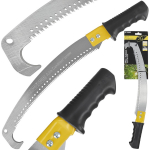 Dārza zāģis ar āķi 32 cm, John Gardener, G72090, SK5 tērauds, ergonomisks rokturis