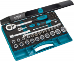 Uzgriežņu komplekts, 47 gab., HAZET 953SPC, 1/4" un 1/2" kvadrāts, PH1&ndash;PH2, PZ1&ndash;PZ2, T10&ndash;T30