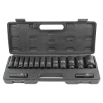 S&uuml;gav l&ouml;&ouml;gipadrunite komplekt, FORSAGE, F-4166D-5MPB, 1/2", Cr-Mo teras, 10-36 mm, 15 tk