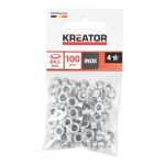 &Otilde;mblusaugud &Oslash; 4.5mm alumiinium 100 tk KREATOR KRTH62503