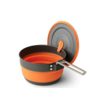 Kokkupandav pott FRONTIER UL 1L, SEA TO SUMMIT, 9327868161461, ORANGE, 198g, 25.1 x 14.2 x 9.2 cm