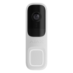 Ajax nutikas videouksekell DoorBell 66390 4MP 155&deg; WiFi AI tuvastus kahesuunaline heli Valge