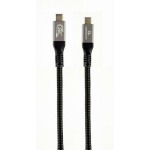 Gembird Kaabel CCBP-USB4-CMCM240-1.5M 1.5 m, 40 Gbps, 240 W, USB4 Gen 3x2, must