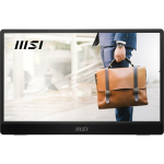 Msi LCD monitor PRO MP161 E2U 39.6 cm (15.6") FHD IPS, 1920 x 1080 px, 3 W RMS, USB Type-C, 2 k&otilde;larit, 0 - 180&deg; kallutus