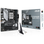 Asus Emaplaat PRIME B650M-A WIFI II, AMD AM5, DDR5, 128 GB, 4 x DIMM, 2 x M.2, 4 x SATA 6Gb/s, 2.5Gb Ethernet, Wi-Fi 6
