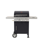 Barbecook Spring 3112 gaasigrill &otilde;ues toidu valmistamiseks 3 p&otilde;letit 11.4kW malmrestid termomeeter hoiukapp 115x55x133cm BC-GAS-2002