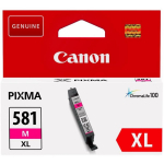 Canon printeri kassett CLI-581XL 2050C001, 8,3ml, magenta, &uuml;hilduv Canon Pixma TS8151, TS9155, TS6150, TS6151, TS8150, TS9150