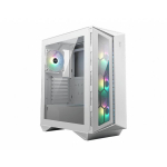 Msi MPG GUNGNIR 110R WHITE, 2x2.5"/3.5", 1x USB 3.2 Gen2 Type-C, 3x120mm ventilaatorit, karastatud klaasist k&uuml;lgaken