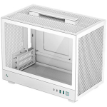 Deepcool Ultra-portable Case | CH160 WH | White | Mini-ITX | ATX PS2