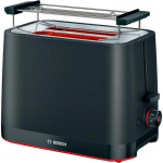 Bosch Compact Toaster | TAT3M123 MyMoment | Power 950 W | Number of slots 2 | Housing material Plastic | Black