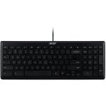 Acer Klaviatuur AKW900 GP.KBD11.04F, USB, 1.45m, must, QWERTY, Veekindel, LED indikaatorid
