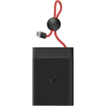 OnePlus Power Bank 5411100022, 10000 mAh, 22.5 W, USB-C sisseehitatud kaabel, must