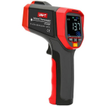 Uni-T UT303A+ infrapuna termomeeter, -32&deg;C kuni 800&deg;C, 250 ms, 310 g, 30:1, 0.1 &ndash; 1.0, visuaalsed ja helilised h&auml;ired