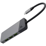 Green Cell USB-C ADAPTER HUBGC01, 3xUSB 3.1, HDMI 4K 60HZ, USB-C PD 85W, 2xSD/MicroSD, 7 porti