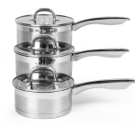 Salter BW06734EU7 Timeless Collection 3-Piece Pan Set