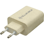 Tellur Laadija TLL151321, AC 100-240V, 38W, 6A, Type-C PD 20W, USB QC3.0 18W, &ouml;koloogilised materjalid, kaitse