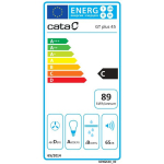 Cata &Otilde;hupuhasti GT-PLUS 45 X/M 02030309, 645 m&sup3;/h, 220-240 V, 3 kiirus, mehaaniline juhtimine, LED, roostevaba teras
