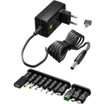 Goobay Universaalne toiteadapter 64570, 3-12 VDC, 27 W, 1.8 m, 2.25 A, 1 x DC pesa 5.5 mm x 2.1 mm