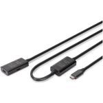Digitus aktiivne USB 3.2 Gen1 5G pikenduskaabel DA-73109, 10m, 5Gbps, 24 pin USB-C isane, 24 pin USB-C emane
