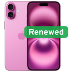 Apple Renewed iPhone 16 Plus RAPip16pl-5pi32N, 6.7", 128 GB, 5G, roosa, B-klass, uuendatud