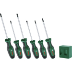 Bosch 1600A02W7L kruvikeerajate komplekt, 6 tk, PZ1, PZ2, PH2, TX20, TX25, SL5.5, magnetiline, S2 teras