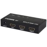 Savio CL-42 video jaotur, 2x HDMI, 1920x1080, 36-bit, 3D, metall, 5V/1A
