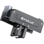 Puluz PU743B magnetiline metallist alus, 4.02 x 2.1 x 1.56 cm, alumiiniumisulam, silikoon, must, DJI Osmo
