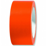PVC kleeplint 50mm x 33m, UV, oranž, sile
