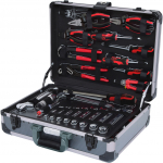 Universaalne t&ouml;&ouml;riistakomplekt 1/4 ";+1/2";, 127 tk, KS Tools