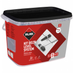 Plaatide paigalduss&uuml;steem KIT DELTA LEVEL SYSTEM CLIP 2mm, V4; 3958 RUBI