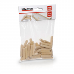 Puidust t&uuml;&uuml;bel 8x40mm (40tk.) Kreator