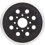 Pamatne GEX 125-1 AE standarta, vidēji cieta, Ekscentra slīpma&scaron;īnām SLĪPĒ&Scaron;ANAS PAMATNE AR 8 ATVERĒM, 2608000349, BOSCH