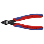 Elektroniskie Super Knips&reg;, Knipex, 78 81 125, precīzi grie&scaron;anas knaibles ar daudzkomponentu rokturiem, 130 mm, cietība 54 HRC