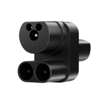 EV Charge CCS2 Tesla adapter, 120A alalisvoolu (DC) laadimiseks Tesla s&otilde;idukitele l&auml;bi CCS Combo 2 &uuml;henduse, must