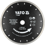 Yato YT-59956 Diamantl&otilde;ikeketas 250 mm, 6150 min⁻&sup1;, 25.4 mm, 8 mm, 2.1 mm, teras 65Mn, niiske l&otilde;ikamine, keraamika, kivi, klaas