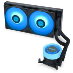 Lian Li CPU jahuti GA II Lite G89.GA2L24RB.00 2 ventilaatorit, 120 mm, 2500 RPM, 5.1 mmH2O, must, RGB