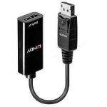 Lindy adapter 41718, 4K 3840x2160@30Hz, HDMI 1, DisplayPort 1, must