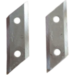 Al-Ko Terade komplekt MH 2500 113937, h&otilde;bedane v&auml;rv, metall, 2 tk, terad, muud tarvikud